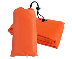 Impermeable Multifuncional Zerone Durable Impermeable al Aire Libre Poncho Tragaluz Toldo Toldo Cubierta Mat(Naranja)