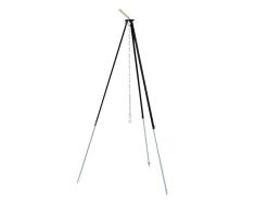 acerto 31170 Bastidor de trípode telescópico de 180 m con ajuste de altura de la cadena para el hervidor de goulash y la parrilla giratoria