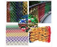Red de hamaca neta, Red De Seguridad Para Niños, Red De Cuerda De Nylon, Red De Decoración De Red De Pesca, Red De Protección Para Exteriores, Red Anticaída Para Escaleras De Balcón, Red De Valla, Par