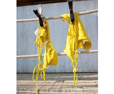 Tuuli Summer Clips (2 NEGRO + 2 BLANCO) Multifuncional Pinza Playa Toalla Camping Jardín Kite Surf Tumbona Baño Accesorios