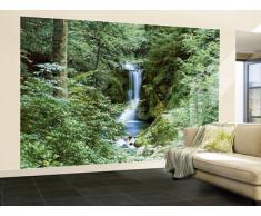 Diseño de cascada en primavera grandes Mural de pared Póster, 366 x 254 cm