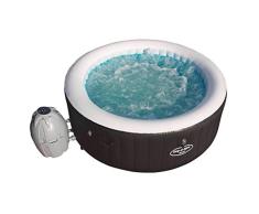 Lay-Z-Spa Jacuzzi SPA Hinchable Redondo Miami 669 L Acampada Camping Caravana Senderismo Descanso Vacaciones Jardín Terraza Piscina