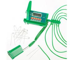 Ultranatura Sistema de riego automático y fácil de controlar a través de una pantalla de LCD / riego automático para un máximo de 10 plantas de interior con bomba de agua, ideal como sistema de riego en vacaciones