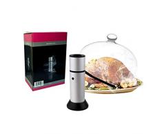 Fumador Pistola + Astillas De Madera Humo Infusor Fumador De Alimentos Salmón Ahumado Salchicha Ahumador De Carne Fumador Portátil Fumador Portátil para Cocinar BBQ