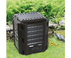 Zanvic Compogreen - Compostador Jardín, 380 LTS, Negro