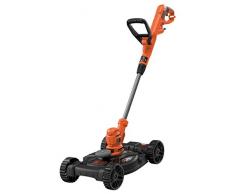 BLACK+DECKER BESTA530CM-QS - Podadora 3 en 1 (cortacésped, cortabordes y bordeadora), 550W, ancho de corte 30cm.