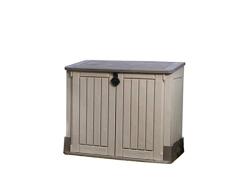 Keter - Cobertizo de Jardín Exterior, Beige
