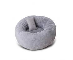 PETCUTE Cama para Gatos Mullido Redondo Cama para Perros Pequeños Cueva del Gato Cachorro Nido de Gato Suave de Peluche