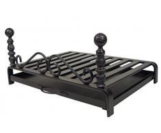 IMEX EL ZORRO 10908 Parrilla para Chimenea con cajón (60 x 45 cm)