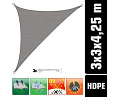 AMANKA – Toldo UV – HDPE Triangular Rectangular protección Solar Lona balcón jardín