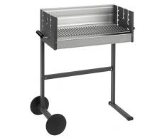 DANCOOK 7400 - Barbacoa con Parrilla, 62x25 cm, cocción Horizontal y Vertical (Parrilla 6 mm de Grueso)