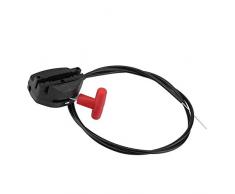 KSTE Cable del Acelerador con el Conjunto de Interruptor de Palanca de Piezas de reemplazo for la Herramienta cortadora de césped de Hierba del jardín
