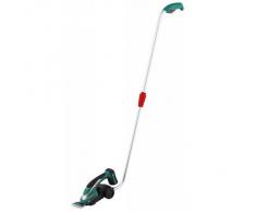 Bosch Home and Garden 0.600.856.101 Bosch Tijera Cortacésped de batería AGS 10.8 Li + Bastón, W, 10.8 V, Negro, Verde, Plata