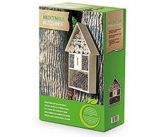 Eifa XXL 50 cm para Insectos Nido Natural/Insectos Casa de Madera para Mariquitas, Mariposas, Abejas y Otros Animales