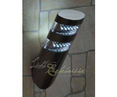 Moderna Lámpara de Pared / LED / Iluminación Exterior IP44 / Acero Inoxidable 8301n