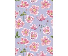 Notes: A Blank Isometric Graph Paper Notebook with Japanese Anemone Flower Painting Cover Art