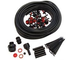 Sistema agua ecológico 23m kit micro riego automático jardín plantas