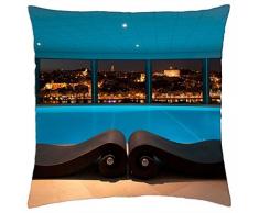 Piscina cubierta - Funda de cojín (18