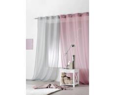 Linder 0100/90/10027/375AB - Cortina de visillos, color gris