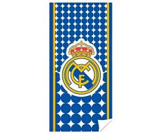 Real Madrid RM171155 - Toallas, Azul, 70x140 cm