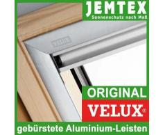 Original Velux Persiana De Revestimiento Persiana para GGL / GPL / GHL / GTL con aluminio Rieles laterales - también para GGU / GPU / GHU / GTU - Gris Uni - 0705S, GGL,GHL,GPL / S08