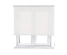 KAATEN / Estor Enrollable TRASLÚCIDO/Modelo Basico/Color Blanco