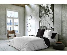 NATURALS Funda nórdica Bicolor Reversible Cama 150 cm Blanco/Negro