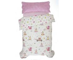 DECORACION NUEVO ESTILO- CLOE, funda nórdica infantil para cama de 90 cms, medida 150 x 240