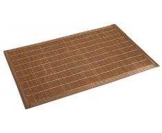 Wenko Bamboo Alfombra para Bañera, Bambú, Marrón Oscuro, 80x50x3 cm