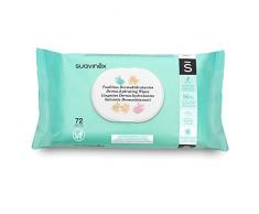 Suavinex – Pack 72 Toallitas Dermohidratantes para bebé. Toallitas Aptas para pieles Atópicas. 96% Ingredientes de Origen Natural. con Camomila y Aloe Vera. Toallitas 100% Biodegradables, 72 Unidades