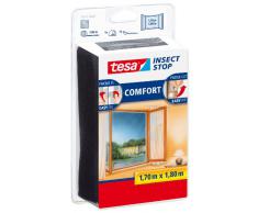 Malla mosquitera para ventanas tesa Insect Stop (1,7mx1,8m), negro