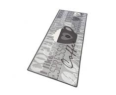 Hanse Home Coffee Cup - Alfombra de Cocina (67 x 180 cm), Color Gris