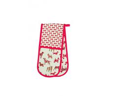 Kitchen Craft Dog Silhouette - Guante doble para horno