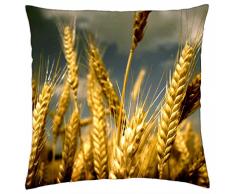 Campo de trigo - Funda de cojín (18