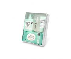 Suavinex – Canastilla de cosmética para bebé/Canastilla de regalo para recién nacido. Crema pañal 75ml + Loción hidratante corporal 500ml + Fragancia Baby Cologne 100ml + Toallitas 72 ud. Color azul