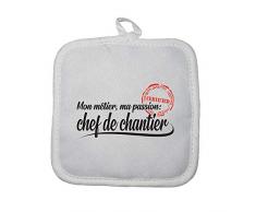 Mygoodprice manopla Guante de Cocina métier Passion Chef de Obras