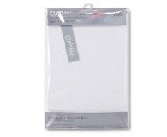Pirulos Protector Colchón para Mini Cuna de Bebé/Protector de Colchón e Impermeable Anti Ácaros, Medidas 50x80cm Color Blanco