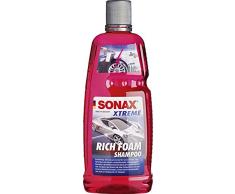 Sonax Xtreme RichFoam 02483000 - Champú con espuma que genera una alfombra de espuma densa, duradera y que elimina la suciedad, pH neutro, aroma a bayas (1 litro)