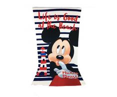 Toalla de playa - Toalla de baño - 70 x 140 cm microfibra - Mickey - Disney