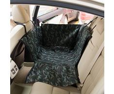 Fablcrew cami/ón para Coche Funda de Asiento de Coche SUV. 1 Funda de Asiento para Perro de Tela Oxford Universal Coche Hamaca Impermeable Camuflaje