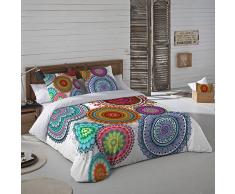 NATURALS Juego De Funda Nórdica Freya Blanco/Multicolor Cama 90 (150 x 220 cm + 45 x 110 cm)