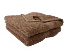GÃ¶zze 550-8033-A4 - Juego de Toallas de Mano (100% algodÃ³n, 550Â g/mÂ²), Color marrÃ³n