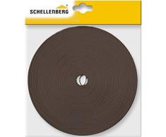 Schellenberg - Correa de persiana (18 mm, 12 m), color marrón
