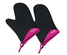 Spring 2094054902 Grips - Manoplas de cocina cortas (1 par), color rosa