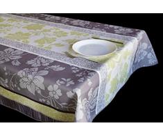 Manteles Green Winter estampados antimanchas Colores Primaverales Decoracion (300 x 150 cm)