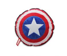 Star Wars T24310 - Cojín, diseño del Capitán América Shield, Color Negro