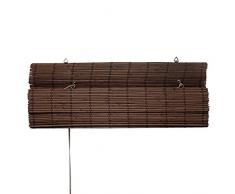 Victoria M.. - Persiana de bambú para Interiores, marrón Oscuro, tamaño: 90 x 220 cm