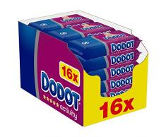 Dodot Activity Toallitas para Bebé 16 Paquetes de 54 Unidades, 864 Toallitas