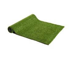 Outsunny Césped Artificial Tipo Alfombra o Estera de Hierba Sintética de Exterior Interior 3x1m 25mm para Jardín y Terraza 1 Pieza