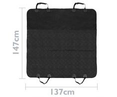 PrimeMatik - Cubierta Acolchada de Asiento de Coche. Funda Protectora para Perro 137 x 147 cm